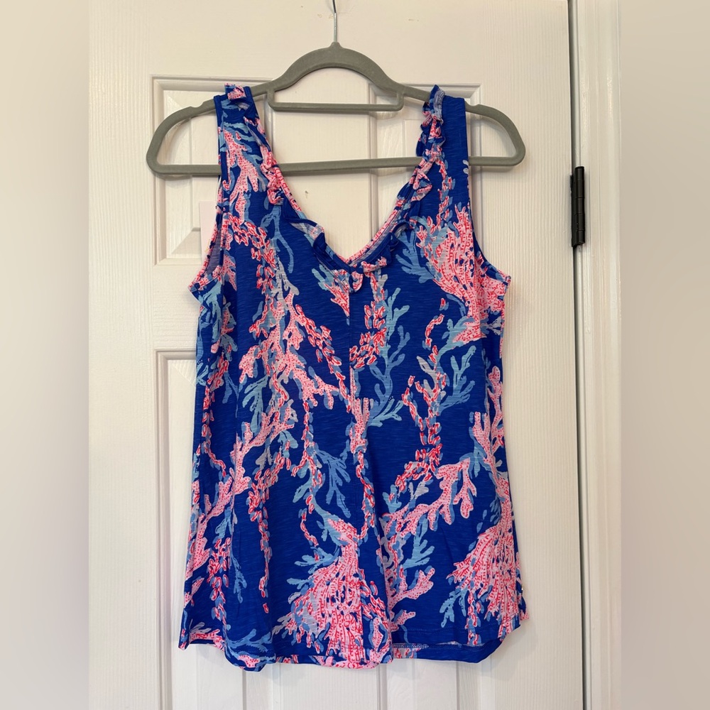 Lilly Pulitzer Gigi Ruffle Top